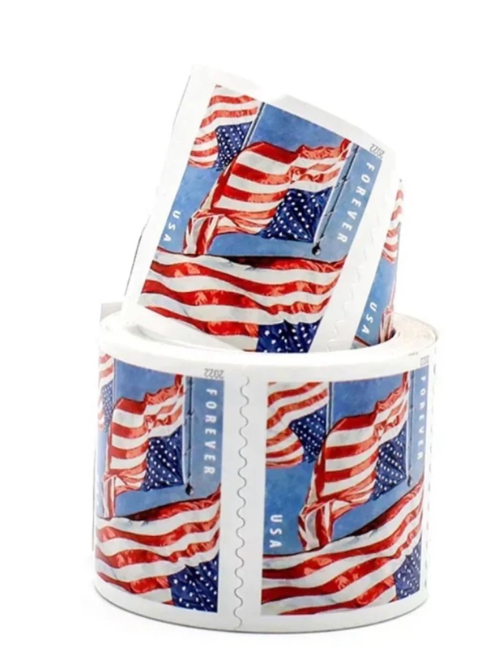 Roll of 100 stamps